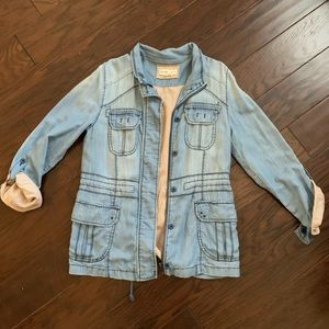 Anthropologie Chambray Jacket
